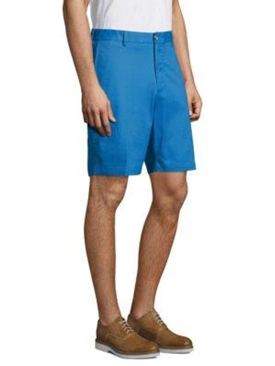 Shop Peter Millar Comfortable Shorts In Parisan Blue
