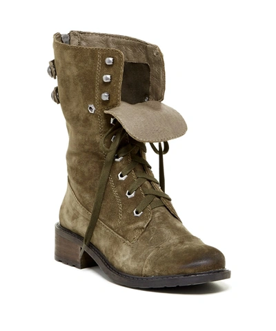 Sam Edelman Womens Darwin Leather Almond Toe Mid-calf Fashion Boots' In Green
