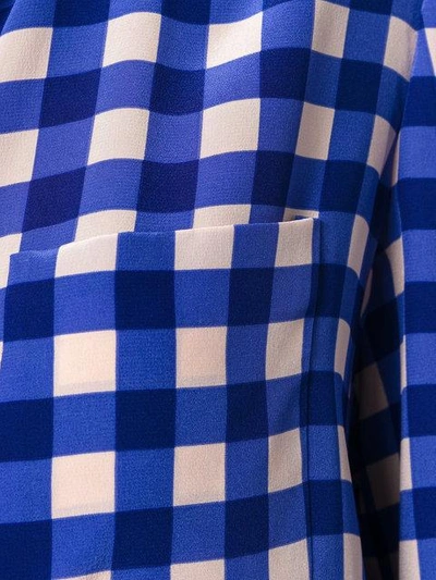 Shop Diane Von Furstenberg Classic Check Shirt