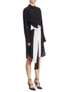 GIVENCHY Tie-Front Shirt Dress