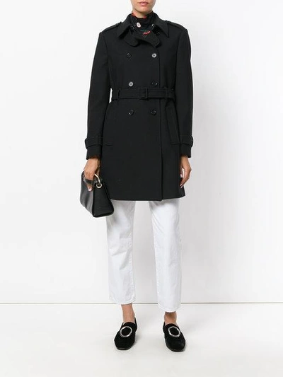 Shop Red Valentino Short Trench Coat