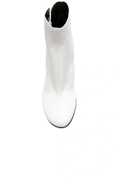 Shop Stella Mccartney Zip Ankle Boots In White