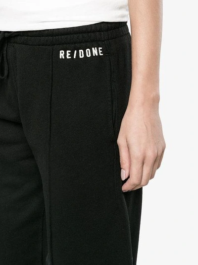 Shop Re/done Logo Embroidered Track Pants