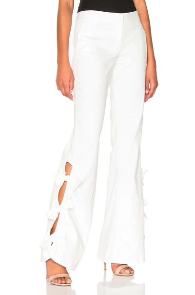 Shop Alexis Alexander Pants In White