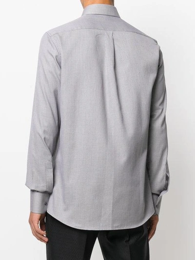 Shop Dolce & Gabbana Geometric Print Shirt In White