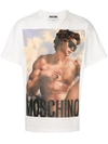 MOSCHINO Fresco print T-shirt,РУЧНАЯСТИРКА