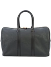 THOM BROWNE structured tote bag,CALFLEATHER100%