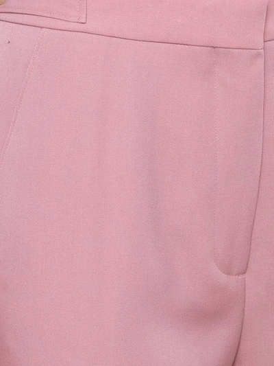 Shop Rochas Flared Trousers - Pink