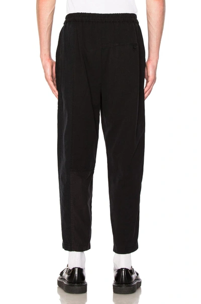 3.1 Phillip Lim Mixed Canvas Patchwork Trousers In Black | ModeSens