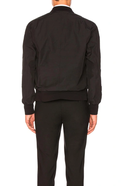 Shop Neil Barrett Bomber Jacket In Black