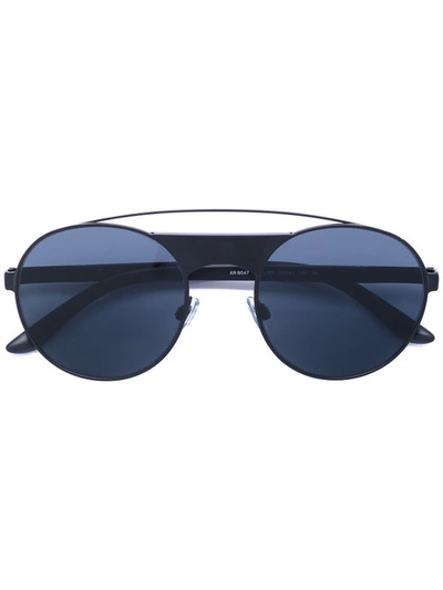 Giorgio Armani Aviator Round Sunglasses