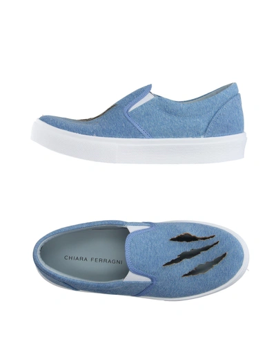 Chiara Ferragni Low-tops & Sneakers In Blue