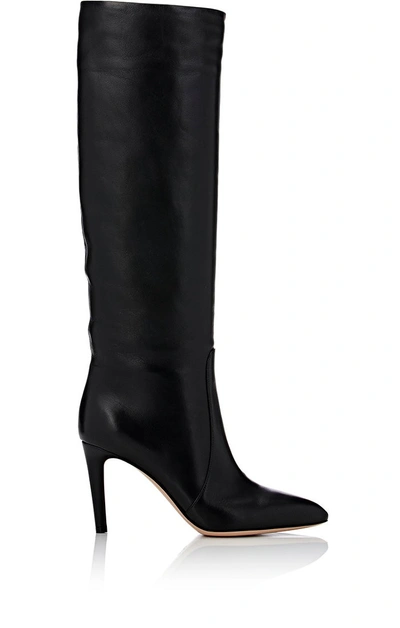 Gianvito Rossi Dana Leather Knee Boots