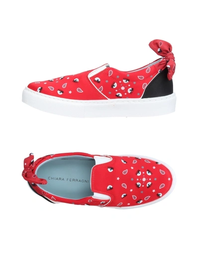 Chiara Ferragni Low-tops & Sneakers In Red