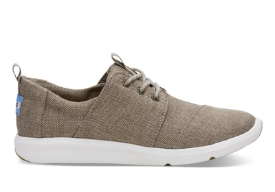 Toms Desert Taupe Poly Women's Del Rey Sneakers Shoes