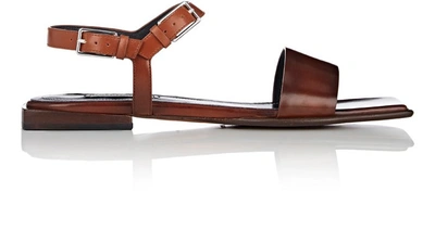 Balenciaga Square-toe Leather Sandals