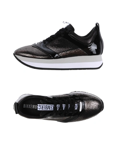 Bikkembergs Low-tops & Sneakers In Steel Grey