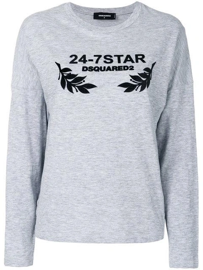 Shop Dsquared2 24-7 Star Sweatshirt