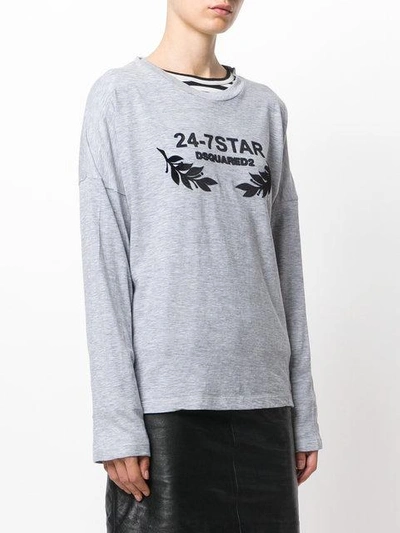 Shop Dsquared2 24-7 Star Sweatshirt