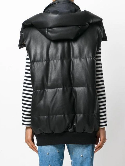 Shop Stella Mccartney Padded Gilet In Black