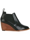 ROBERT CLERGERIE WEDGE ANKLE BOOTS,OLAVM11833081