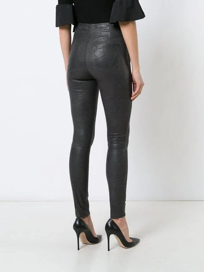 Shop J Brand High-rise Skinny Trousers