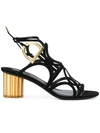 FERRAGAMO GANCIO STRAPPY SANDALS,67260512171014