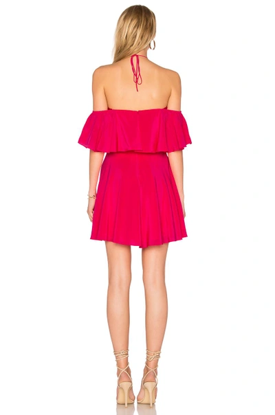 Shop Amanda Uprichard Baja Dress In Pink