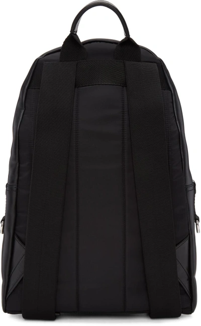 Shop Dolce & Gabbana Dolce And Gabbana Black Leather Backpack In 80999 Black