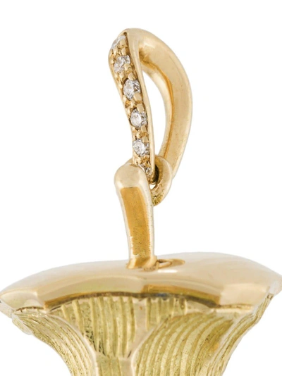 Shop Aurelie Bidermann 'big Apple' Diamond Pendant