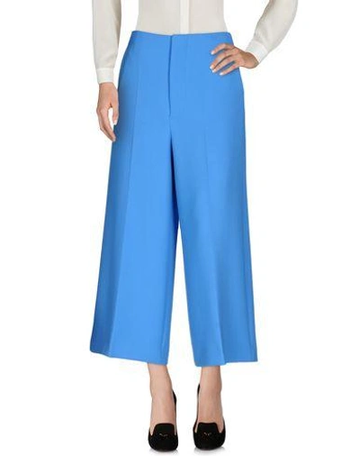 Shop Marni Casual Pants In Azure