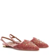 AQUAZZURA EXCLUSIVE TO MYTHERESA.COM - NAIROBI VELVET BALLERINAS,P00262104