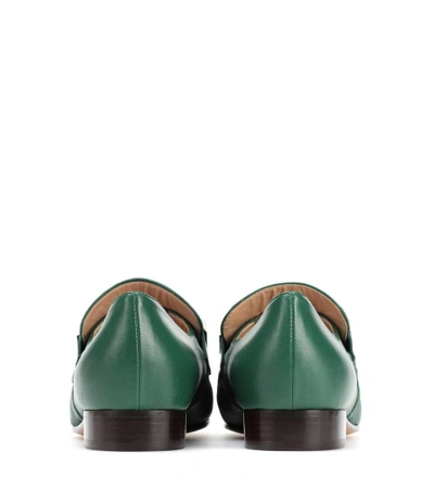 Shop Valentino Garavani Rockstud Leather Loafers