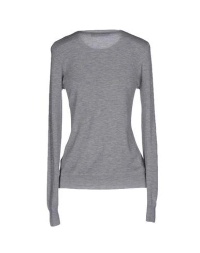 Shop Love Moschino Sweater In Light Grey