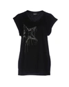 Just Cavalli T-shirt In Black