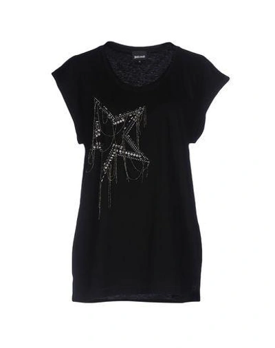 Just Cavalli T-shirt In Black