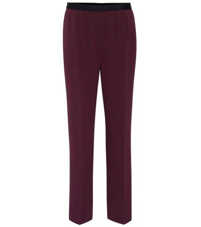 Maison Margiela Crêpe High-waist Trousers