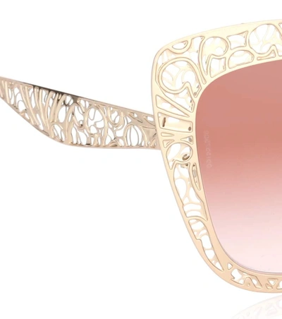 Shop Dolce & Gabbana Cat-eye Sunglasses In Female