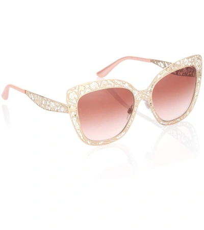 Shop Dolce & Gabbana Cat-eye Sunglasses In Female