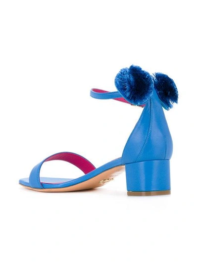 Shop Oscar Tiye Minnie Sandals - Blue