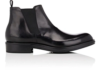 Prada Leather Chelsea Boots