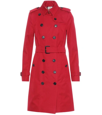 Burberry Sandringham Trench Coat In Parade Red