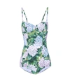 DOLCE & GABBANA Floral-printed swimsuit