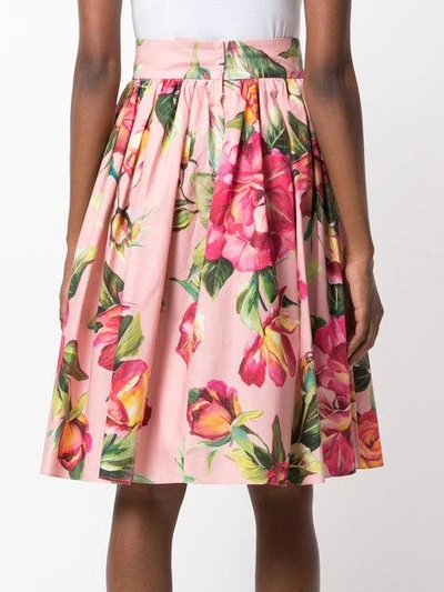 Shop Dolce & Gabbana - Floral Circle Skirt