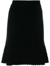 KENZO knitted A-line skirt,F762JU51984212174802