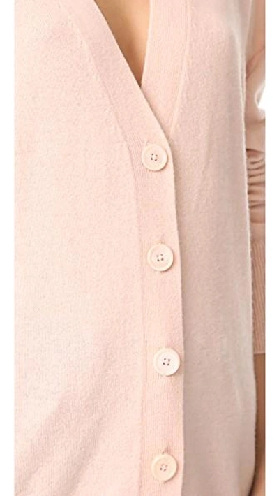 Shop Equipment Gia Cashmere Cardigan In French Nude