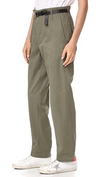 Shop Golden Goose Golden Chinos In Military