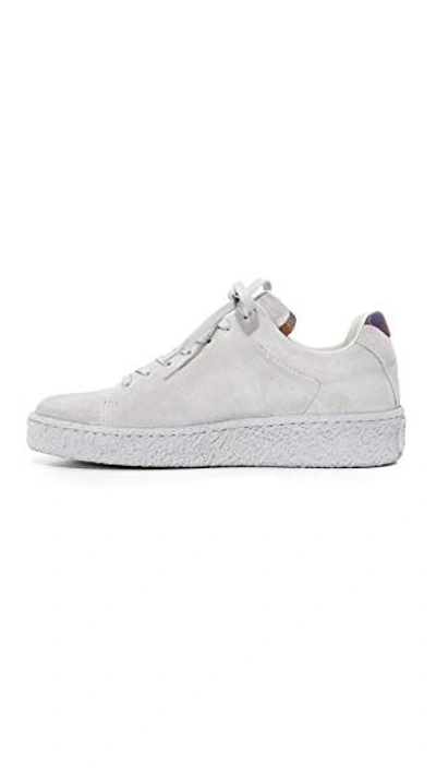 Shop Eytys Ace Suede Sneakers In Cement