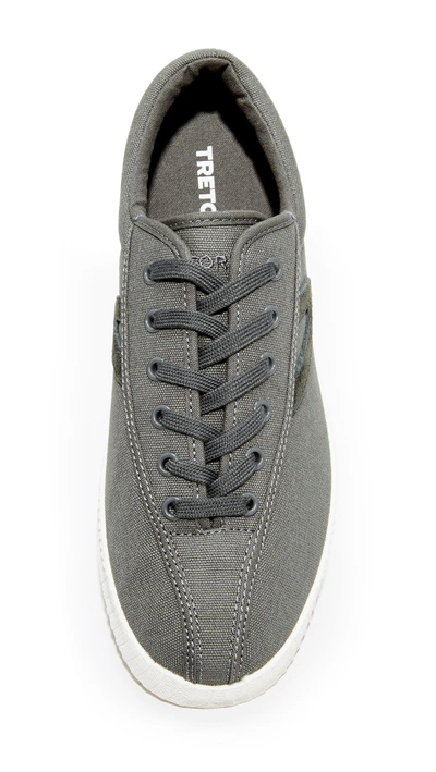 Shop Tretorn Nylite Plus Sneakers In Black Washed Camo