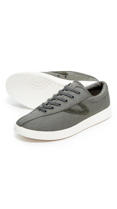 Shop Tretorn Nylite Plus Sneakers In Black Washed Camo